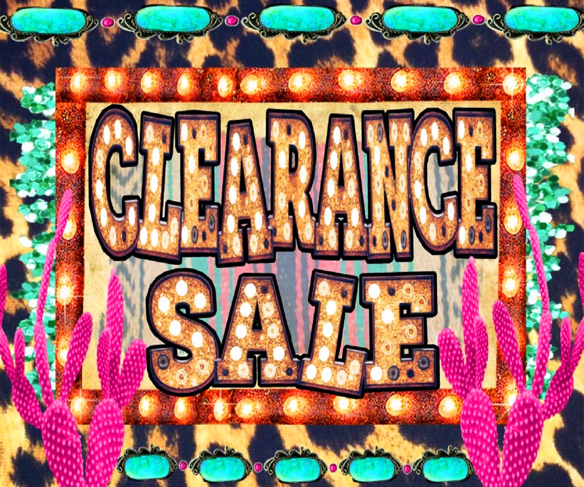 CLEARANCE Shipping Dept.