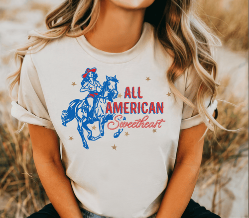 Shipping Dept. All American Sweetheart- Multiple Color Options