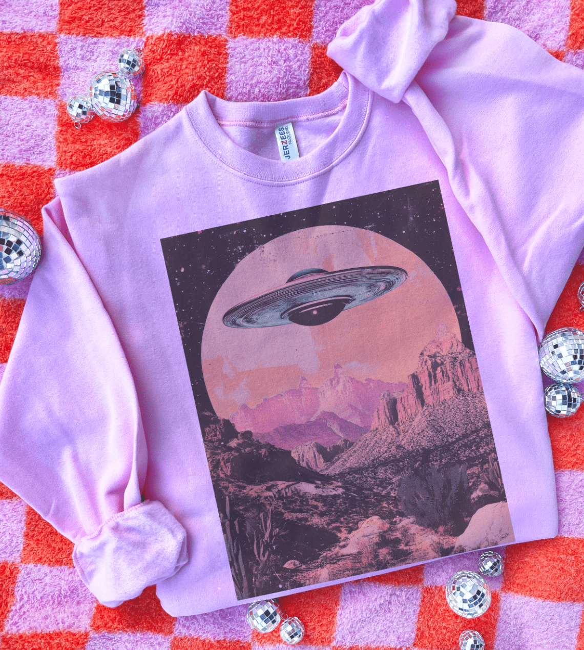 Shipping Dept. Disco Pop My Ride Is Here - Tees & Sweatshirts