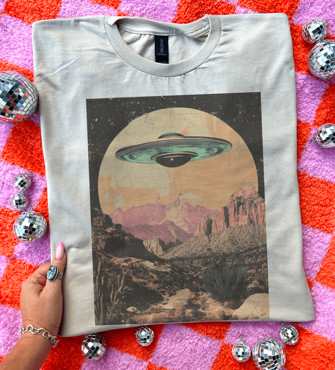 Shipping Dept. Disco Pop My Ride Is Here - Tees & Sweatshirts