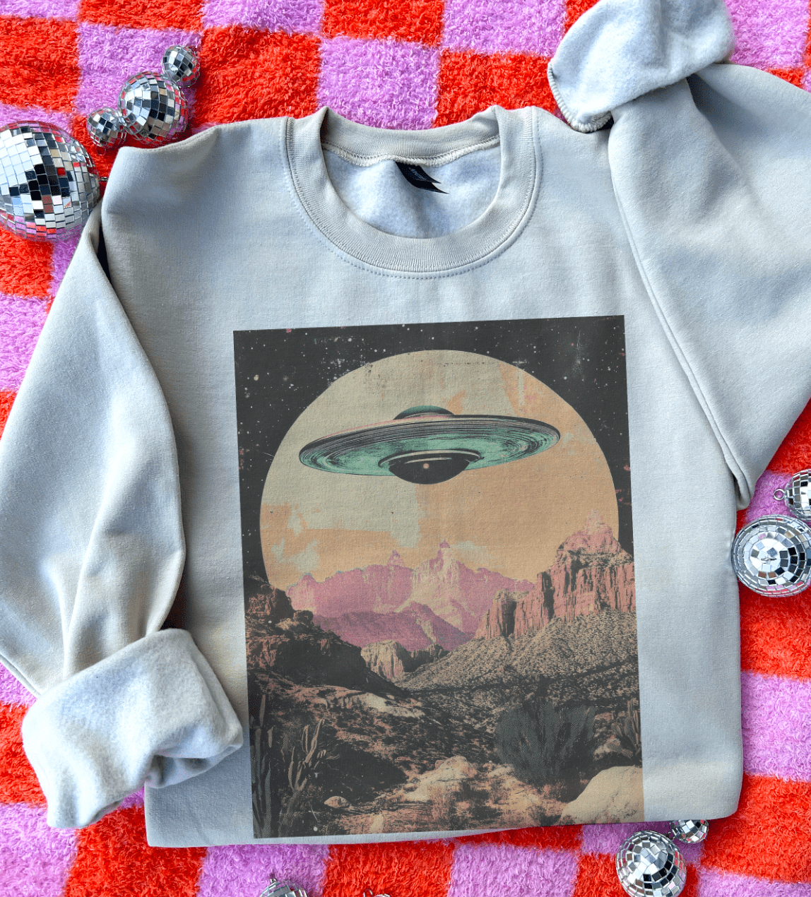Shipping Dept. Disco Pop My Ride Is Here - Tees & Sweatshirts