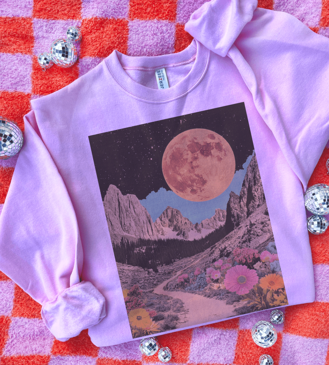 Shipping Dept. Disco Pop Summer Moon - Tees & Sweatshirts