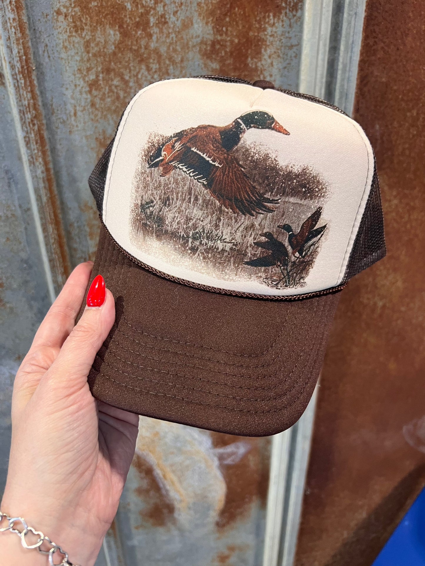 Shipping Dept. Retro Duck Trucker Cap - Multiple Color Options