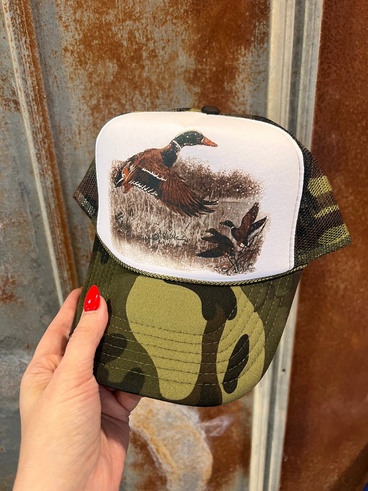 Shipping Dept. Retro Duck Trucker Cap - Multiple Color Options