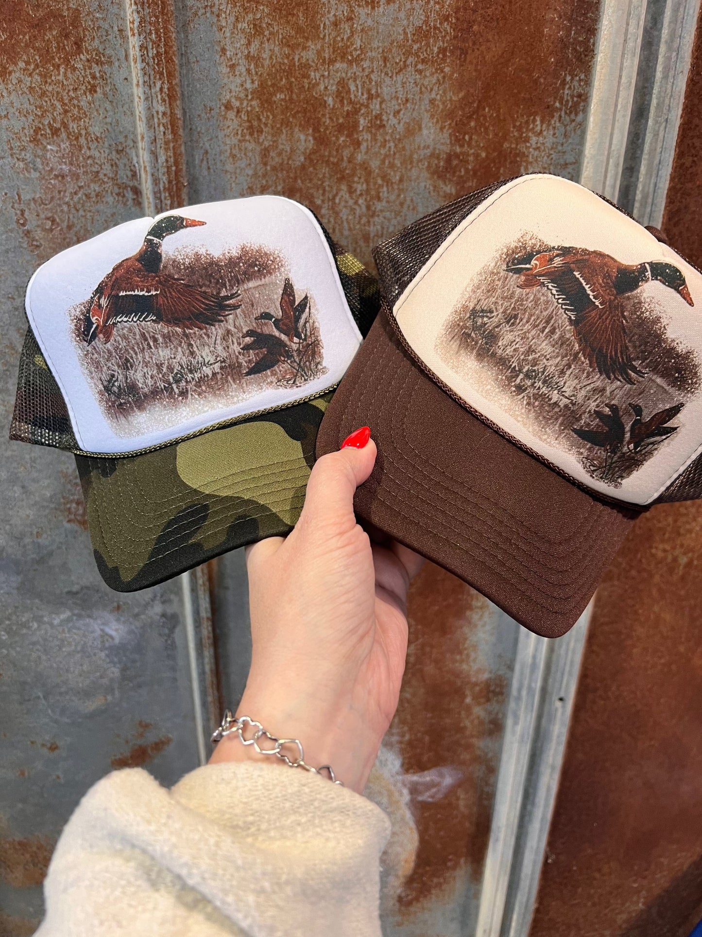 Shipping Dept. Retro Duck Trucker Cap - Multiple Color Options