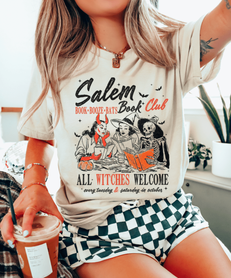 Shipping Dept. Salem Book Club - Cream