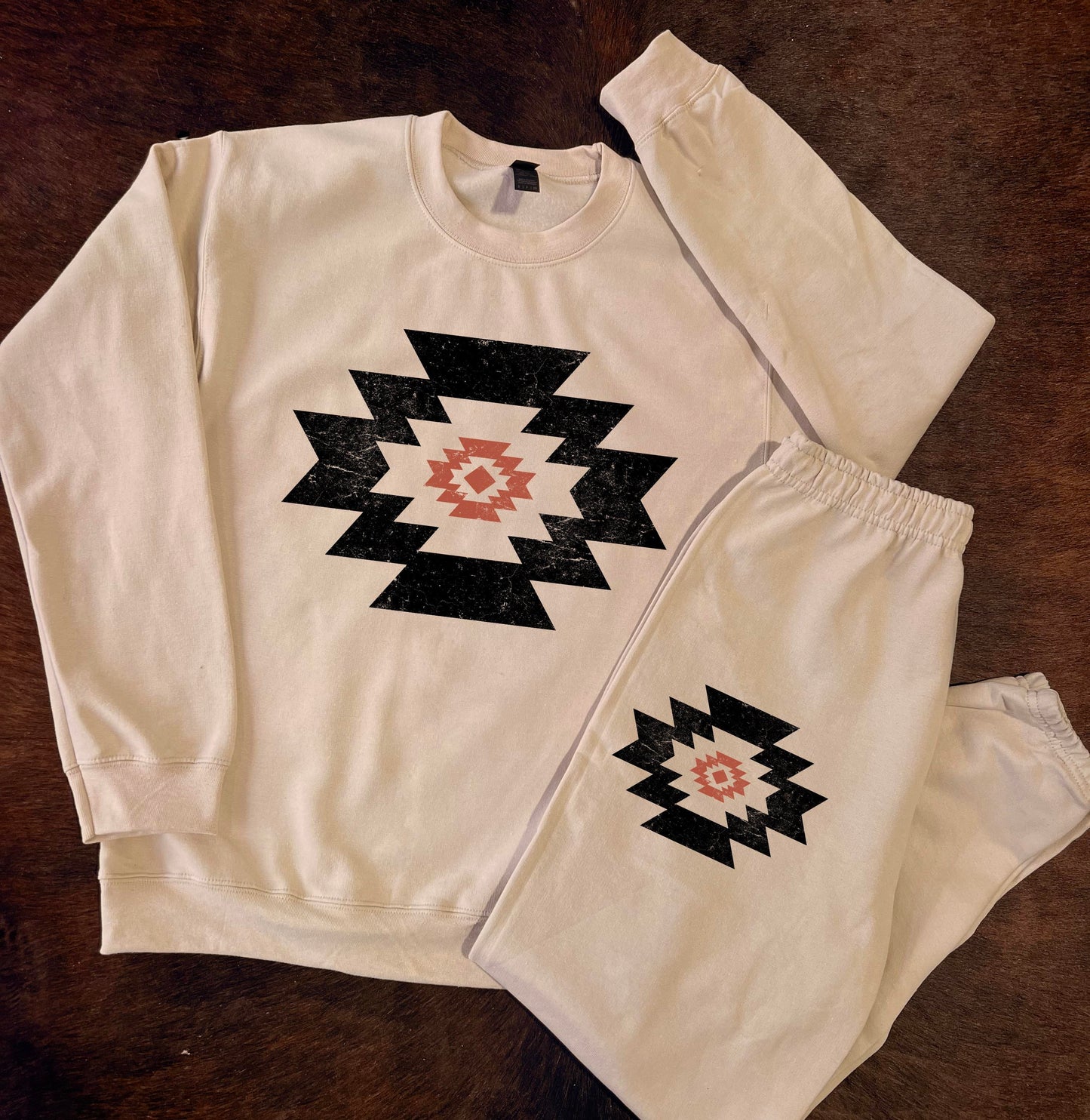 MISSMUDPIE Sweatsuit Aztec Vibes - Sweatshirt OR Sweatpant