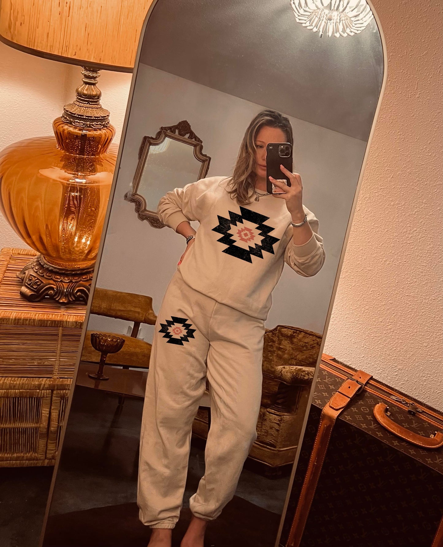 MISSMUDPIE Sweatsuit Aztec Vibes - Sweatshirt OR Sweatpant
