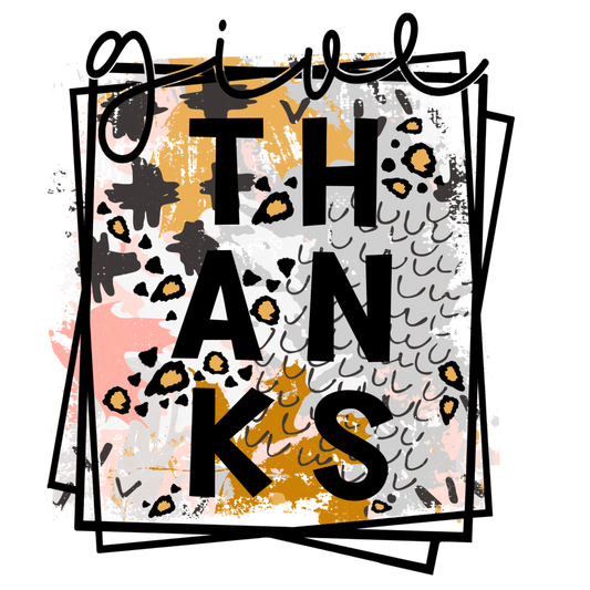 GiveThanks IN box- Multiple Color options