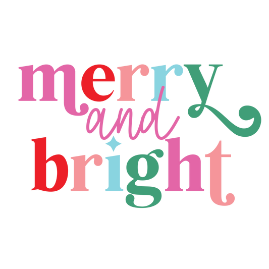 Merry-Bright- Multiple Color options