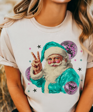 Load image into Gallery viewer, Disco Santa Peace Hand - Multiple Color options
