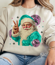 Load image into Gallery viewer, Disco Santa Peace Hand - Multiple Color options
