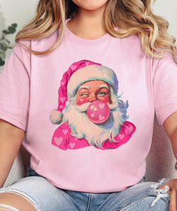 Bubblegum Heart Santa - Multiple Color options