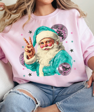 Load image into Gallery viewer, Disco Santa Peace Hand - Multiple Color options
