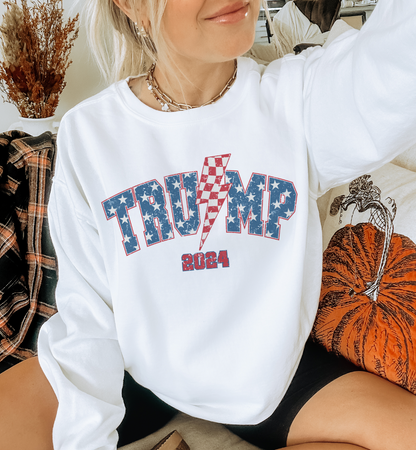 Trump 2024 Red White & Blue - Multiple Color options