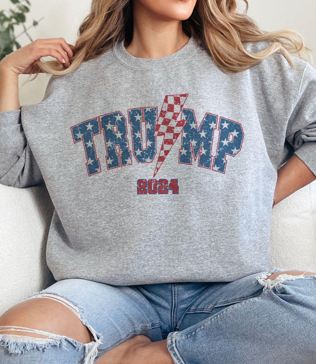 Trump 2024 Red White & Blue - Multiple Color options