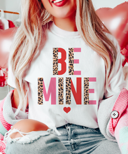 Load image into Gallery viewer, Leopard Be Mine Valentine - Multiple color options in Tee or Sweatshirt
