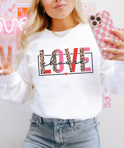 Choose Love Valentine - Multiple color options in Tee or Sweatshirt