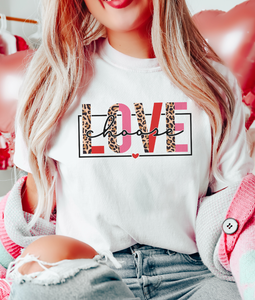 Choose Love Valentine - Multiple color options in Tee or Sweatshirt