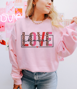 Choose Love Valentine - Multiple color options in Tee or Sweatshirt