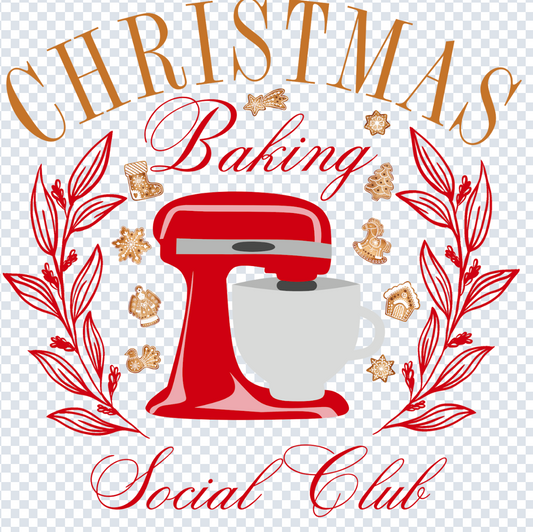 Christmas Baking SC- Multiple Color options