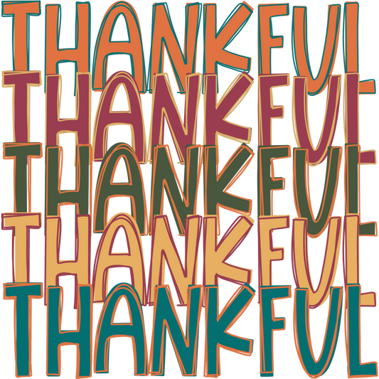 Thankful repete - Multiple Color options