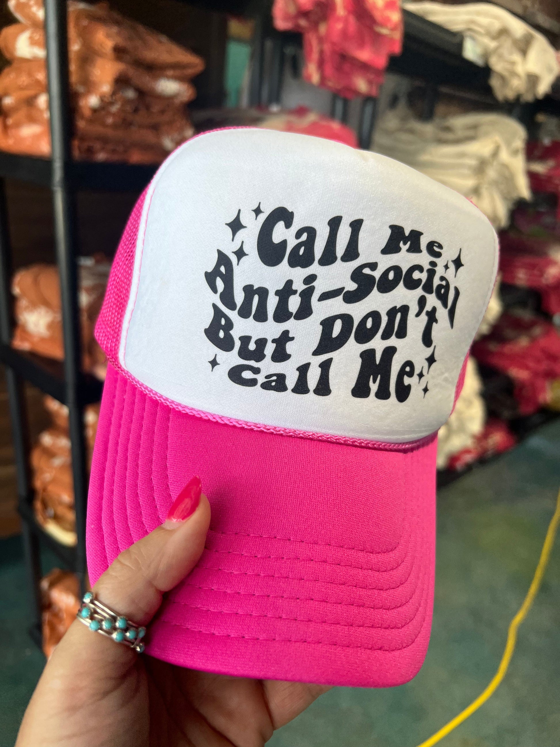 Shipping Dept. ANTI-SOCIAL - Foam Trucker Cap