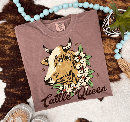 Shipping Dept. Cattle Queen - COMFORT COLOR - Espresso