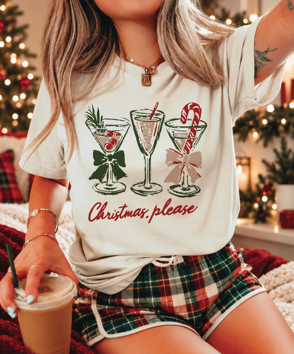 Shipping Dept. Christmas Please - Sand T-Shirt