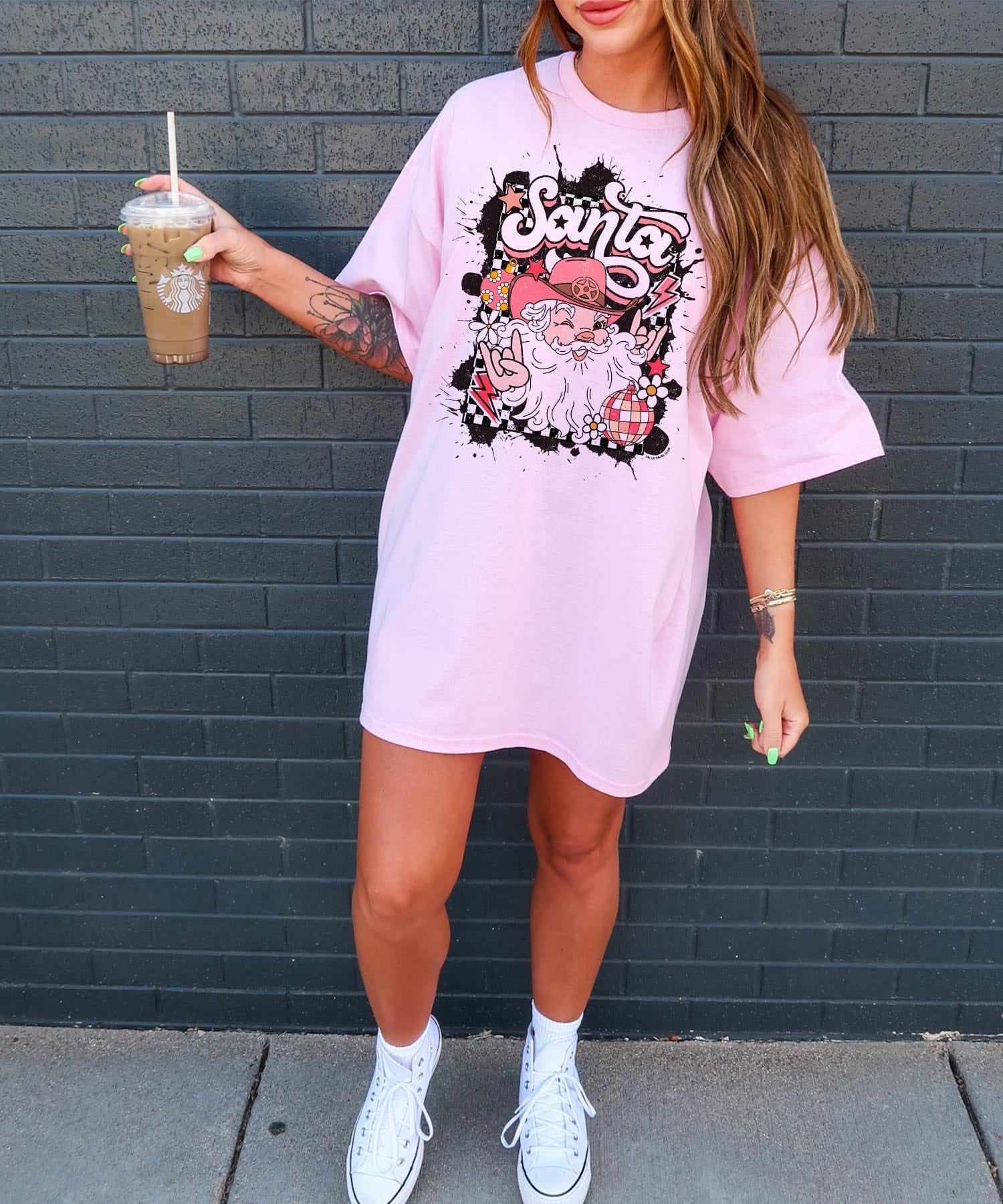 Shipping Dept. Country Glam Santa  - Multiple Color options