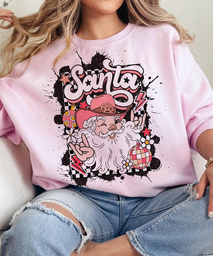 Country Glam Santa  - Multiple Color options