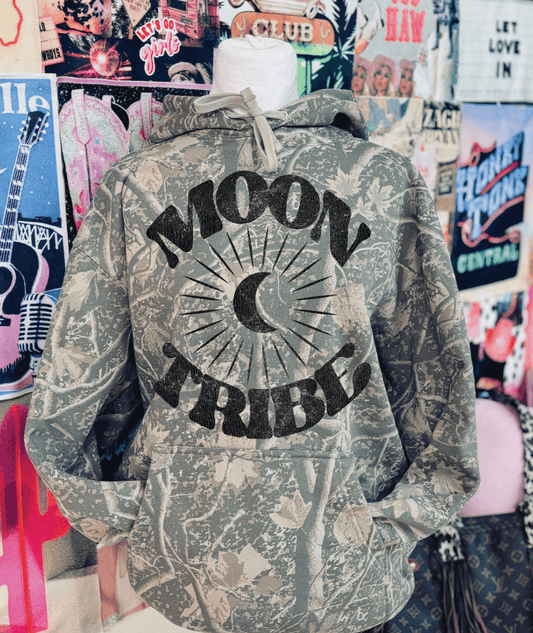 Shipping Dept. Deadwood Camo Hoodie -  Moon Tribe