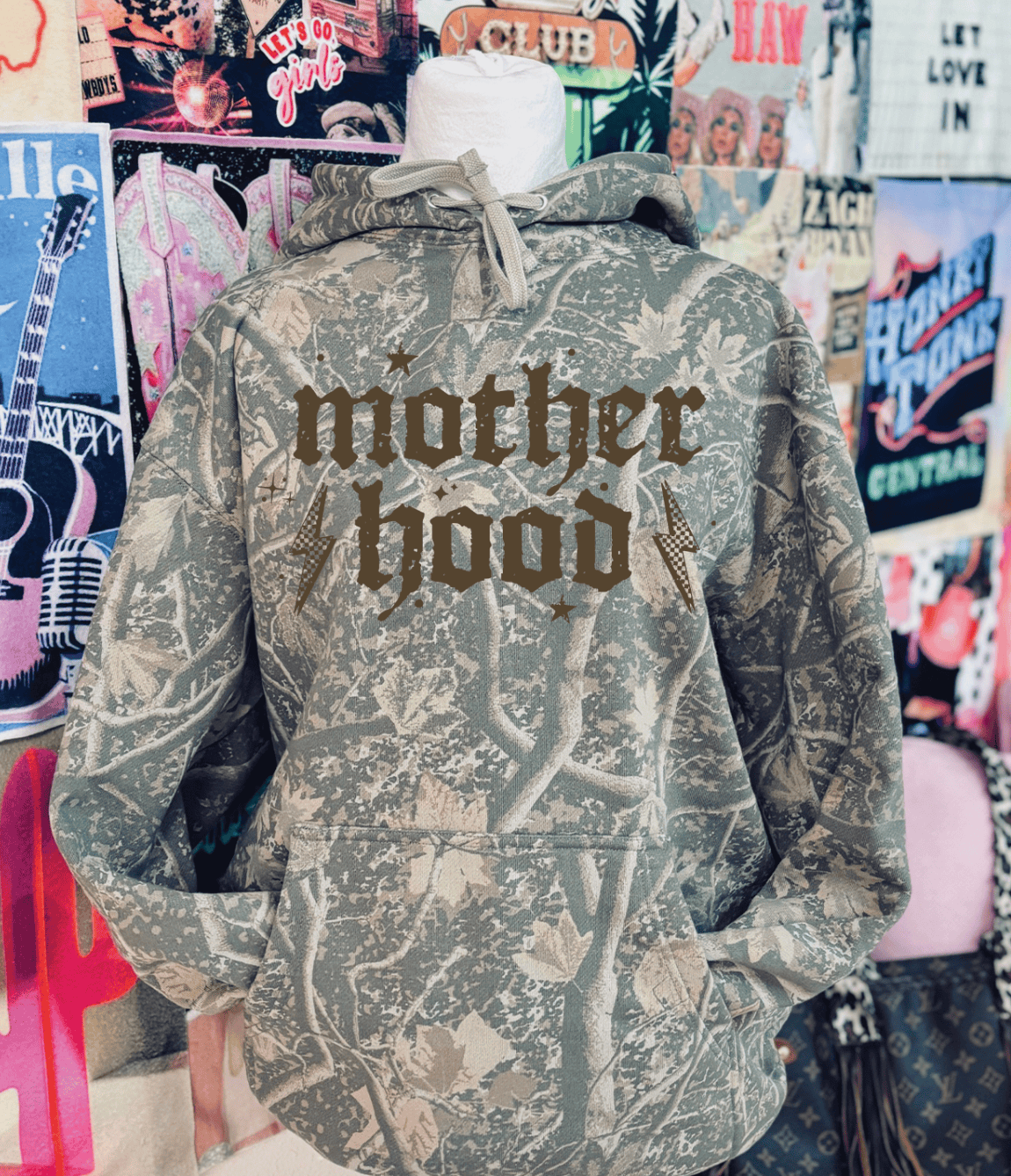 Shipping Dept. SMALL Deadwood Camo Hoodie -  Motherhood