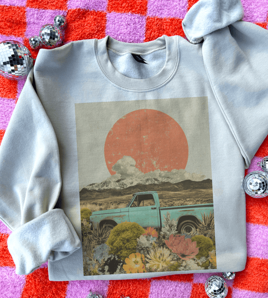 Shipping Dept. Disco Pop Driving Backwards - Tees & Sweatshirts