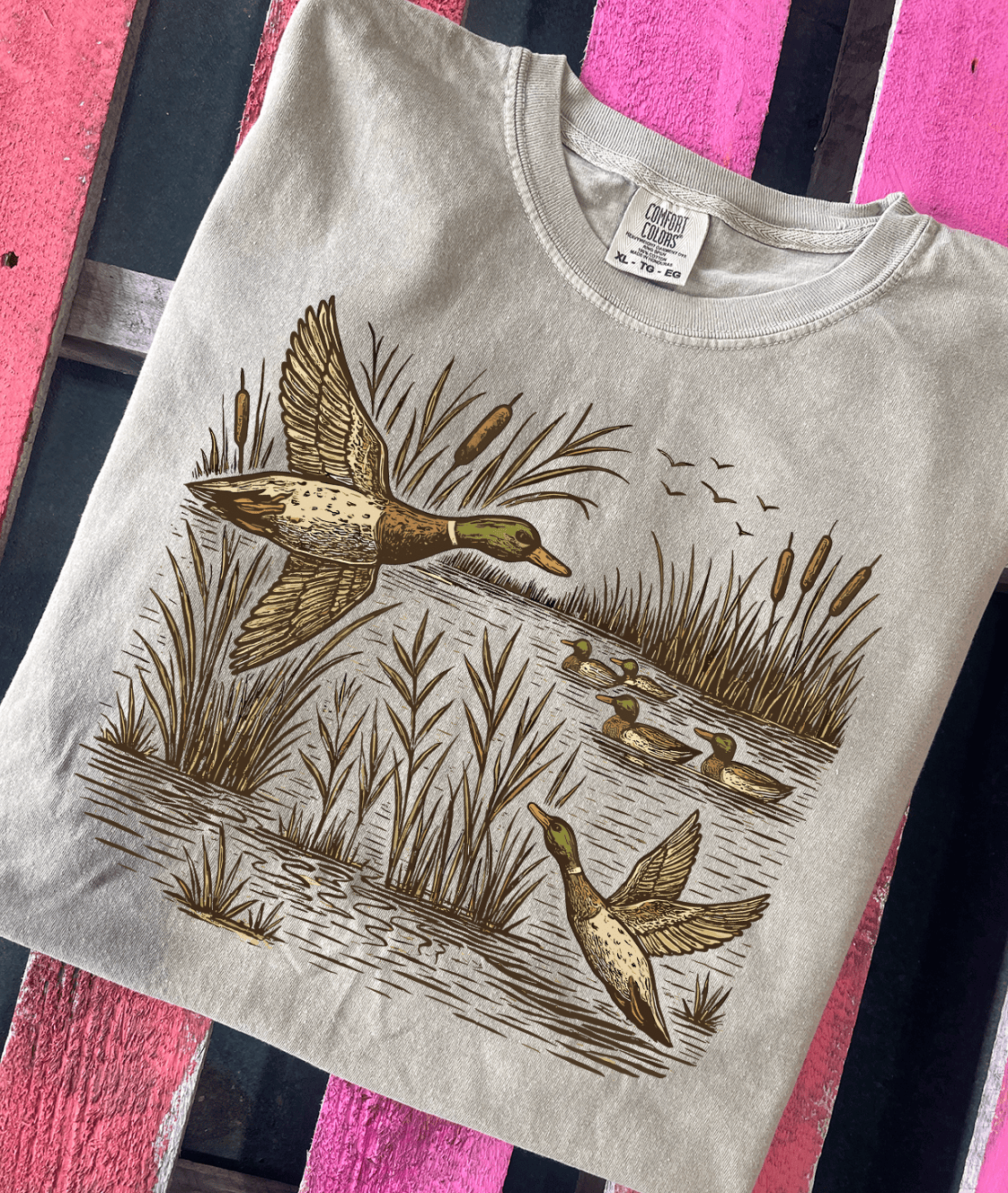 Shipping Dept. Flying Mallards  Sweatshirts & T-Shirts