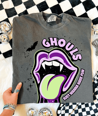 Shipping Dept. Ghouls Just Wanna Have FUN - Comfort Color Pepper