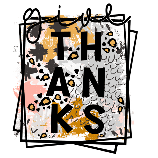 Shipping Dept. GiveThanks IN box- Multiple Color options