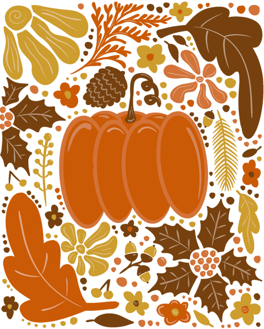Shipping Dept. GUG 300pumpkin hand drawn - Multiple Color options