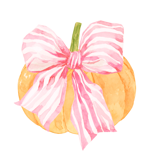 Shipping Dept. GUG pinkstripedbowpumpkin- Multiple Color options