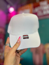 Load image into Gallery viewer, Shipping Dept. White Hot Girl Shit - Foam Trucker Cap - Multiple color options
