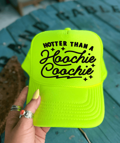 Shipping Dept. Hotter Than A Hoochie Coochie Foam Otto Trucker - Multiple Colors