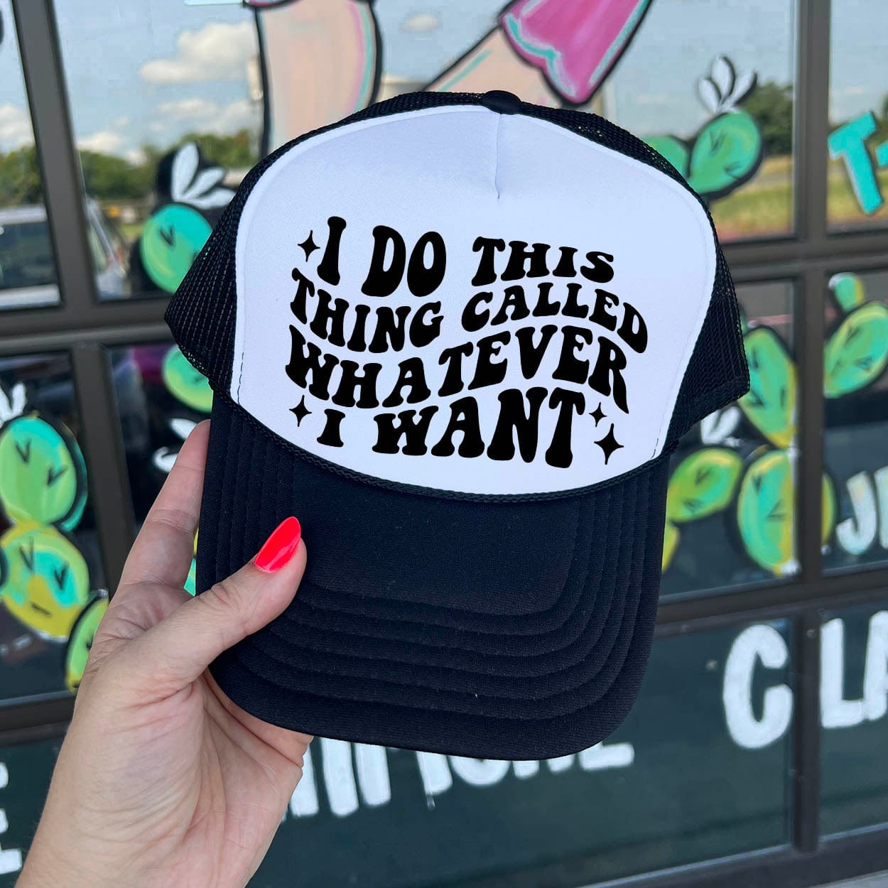 Shipping Dept. I do this thing called whatever I want - Foam Trucker Cap - Multiple color options