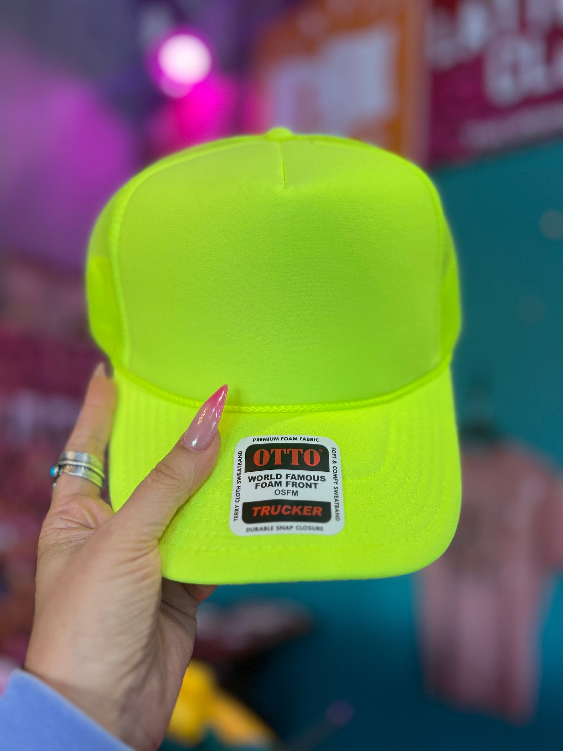 Shipping Dept. Neon Yellow I don't cook but I like to stir the pot - Foam Trucker Cap - Multiple color options