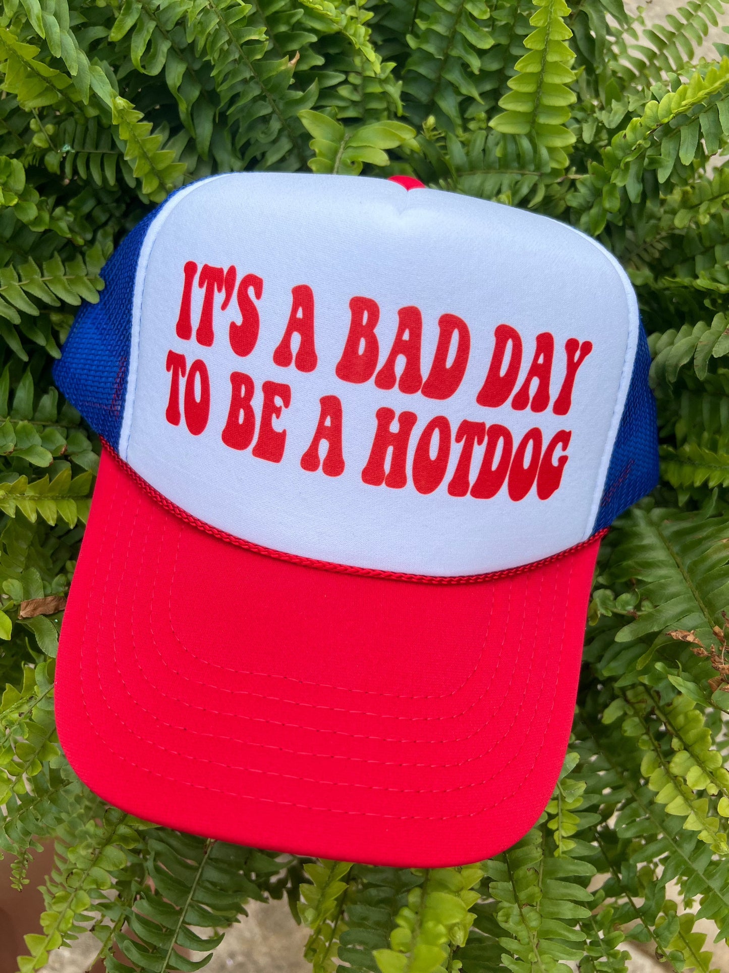 Shipping Dept. It's a Bad Day To Be A Hotdog Foam Trucker