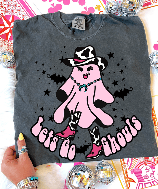Shipping Dept. Lets go ghouls  - Comfort Color Pepper