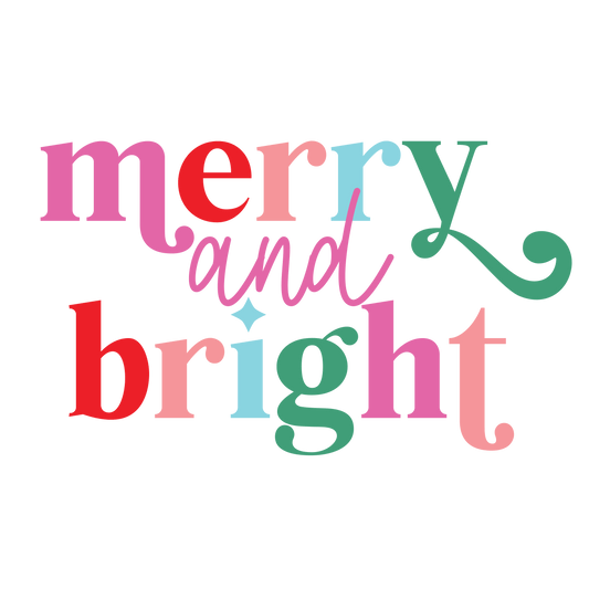 Shipping Dept. Merry-Bright- Multiple Color options