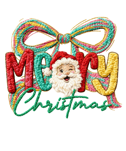 Shipping Dept. Merry Christmas Red turquoise yellow