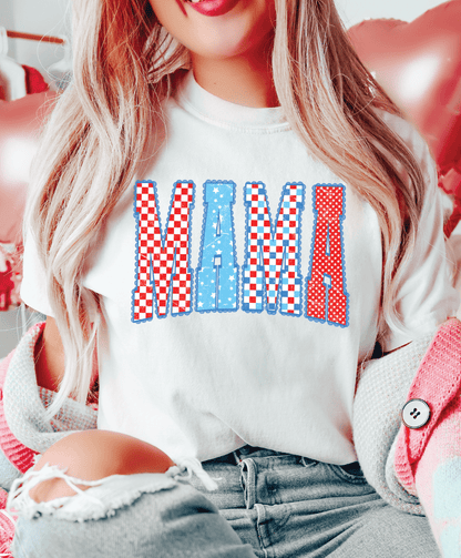 Patriotic MAMA - COMFORT COLOR - Multiple Color Options – Shipping Dept.