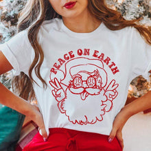 Load image into Gallery viewer, MISSMUDPIE Peace on Earth Santa - MULTIPLE Styles &amp; Color Options
