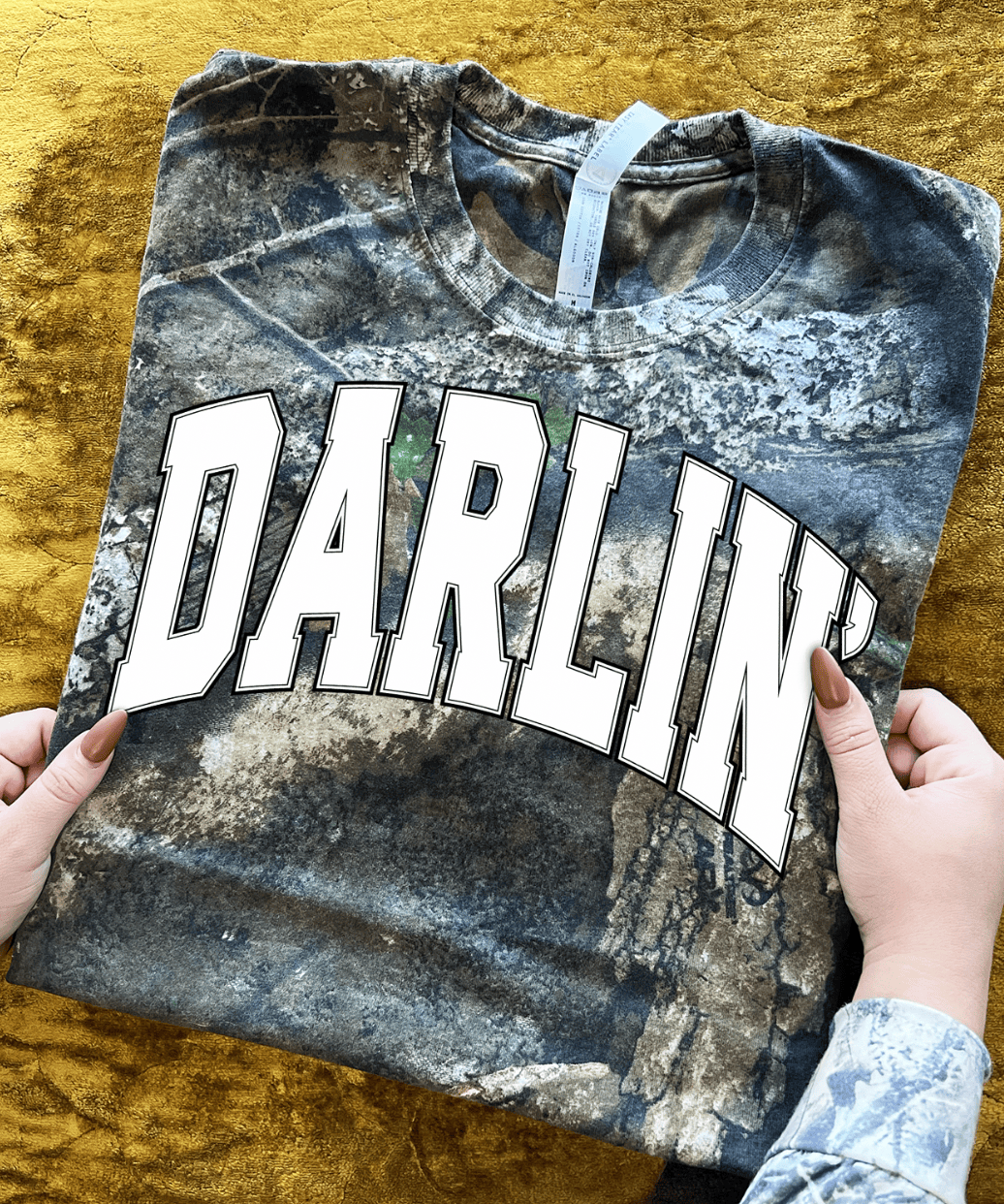 Shipping Dept. SALE - Darlin' on Camo - Long & Short Sleeve